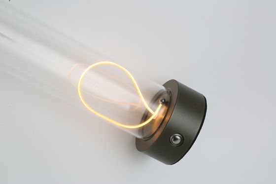 Μινιμαλιστική λάμπα γραφείου Ασύρματες λάμπες τραπεζιού LED επαναφορτιζόμενα Σύγχρονα φώτα νυχτερινού τραπεζιού Αμβλύ