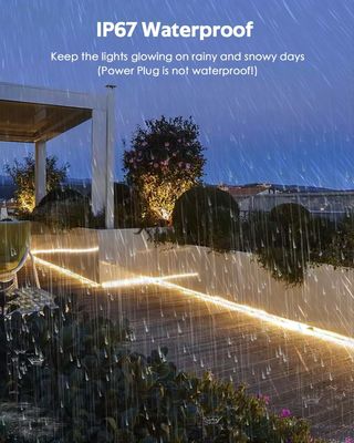 4.3mm Διευκρινίσιμη σειρά LED Light Strip για πολύχρωμο φωτισμό σπιτιών