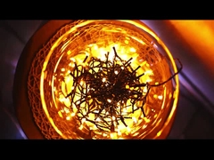 διακοσμήσεις φωτισμού με έξυπνα φώτα LED Cluster