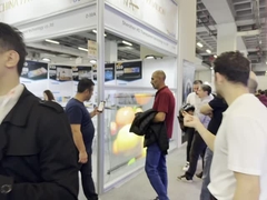 Νέα τεχνολογία-LED Ευέλικτη διαφανής οθόνη